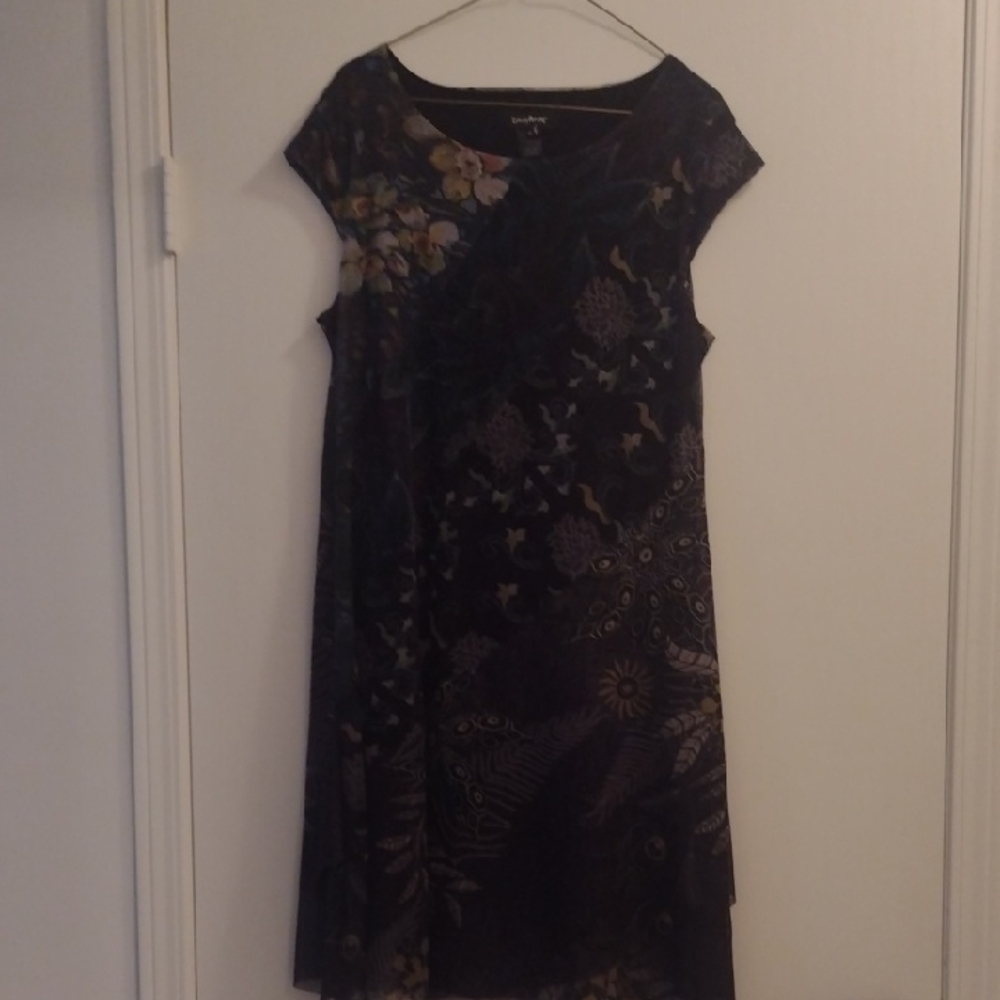 Desigual Multicolor Artistic Dress Ptp 21"